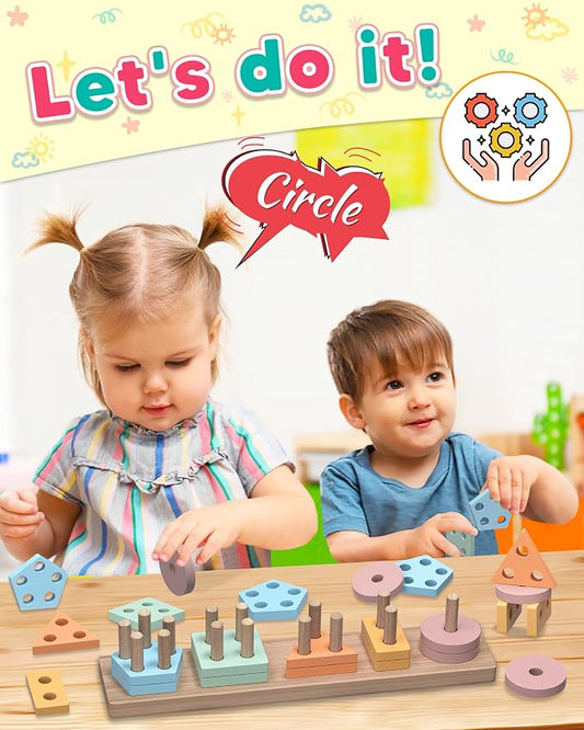 Zartores Montessori Toys for 1 2 Year Old Boys Girls Gifts, Toddler Toys - Image 2