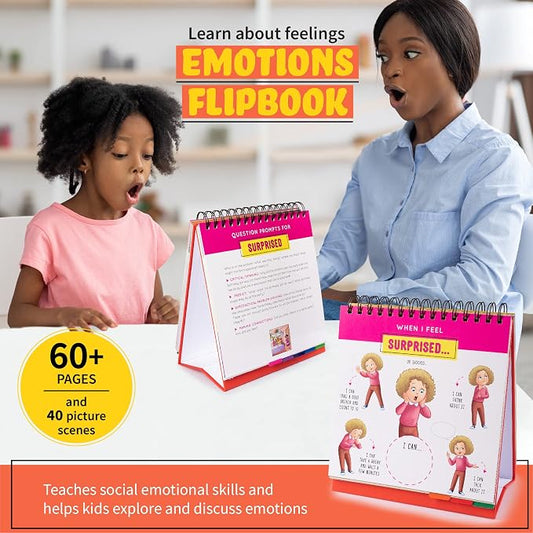 Emotion and Feeling Busy Book for Kids, Calming Corner, ABA Therapy Materials, Emotion Charts, Autism Homeschooling ADHD Tool, Social Emotional Learning - Image 2