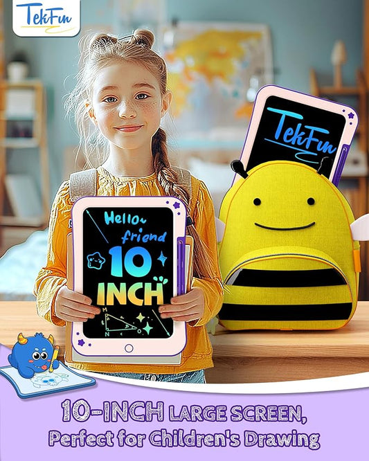 Birthday Gifts for Kids, 10inch LCD Writing Tablet Doodle Board, Mess Free Coloring Drawing Pad,Toddler Travel Toys, 3 4 5 6 7 8 Year Old Girl Birthday Gift, Christmas Easter Toys