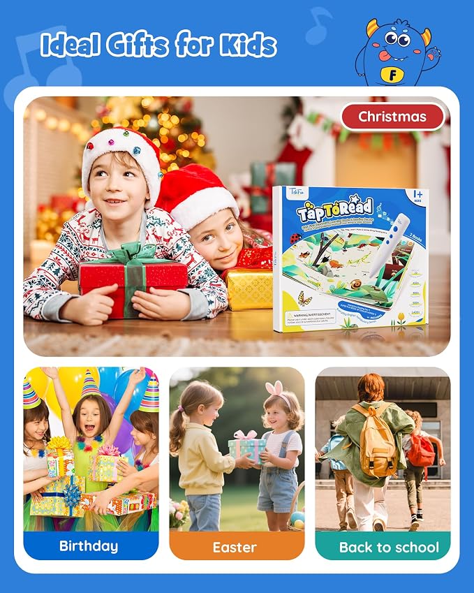 TEKFUN Mother Goose Nursery Rhymes Book with Reading Pen, 24 Songs - Image 8