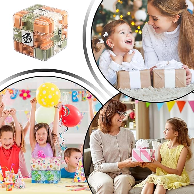 Large Labyrinth 3D Puzzles Maze Cube - Engaging Brain Teaser Toy, 3D Puzzle Maze Games, 3D Puzzle Magic Cube & Ball, Educational Focus Game Gift for Adults Teens (1pcs)