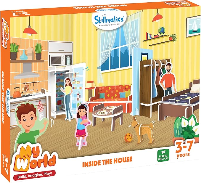 Skillmatics My World – Inside The House, STEM Building Playset - Image 5