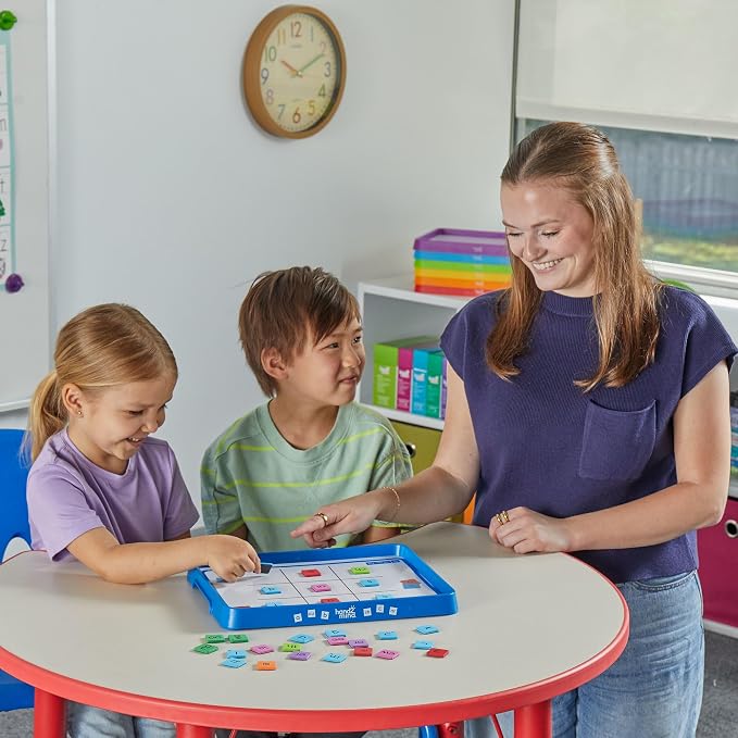 hand2mind Advancing Phonics Word Work Student Set, 112 Magnetic Letter Tiles, Kindergarten Phonics Manipulatives for Elementary School, Dry Erase Activity Tray, Science of Reading Classroom Materials - Image 7