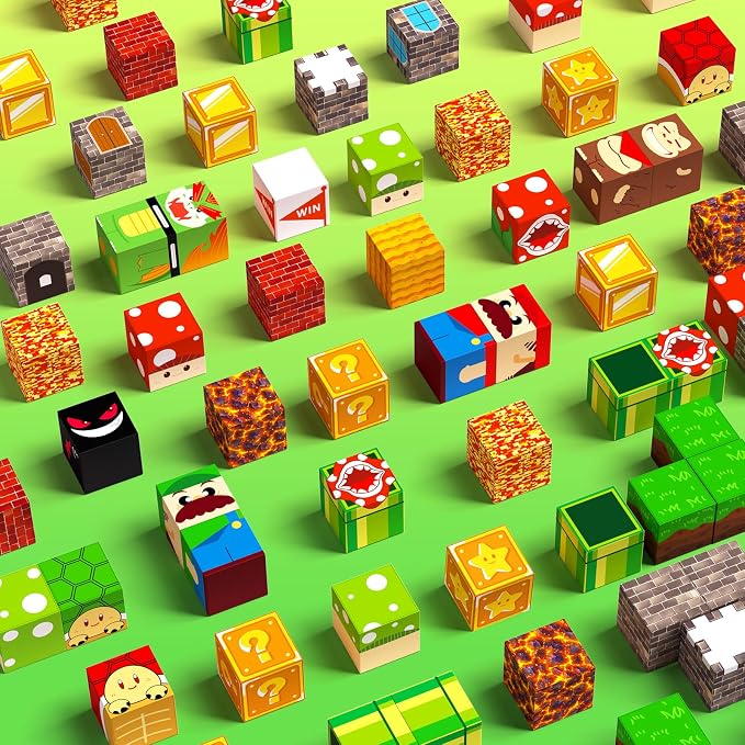 100PCS Magnetic Blocks, Building Cubes, Boys Kids Gifts Toys - Image 7