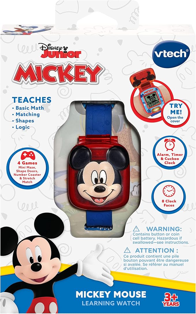 VTech Disney Junior Mickey - Mickey Mouse Learning Watch - Image 8