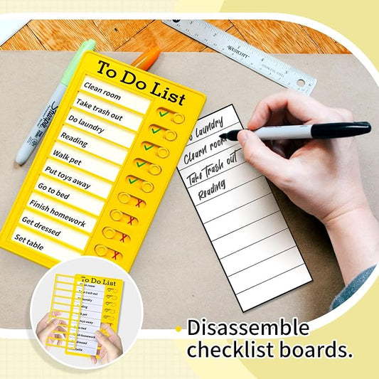 Chore Chart for Kids,To Do List, Daily Routine Chart, and Schedule Board-Checklist and Portable Memo for Efficient Task Management and Planning,Adhd Tools - Image 2