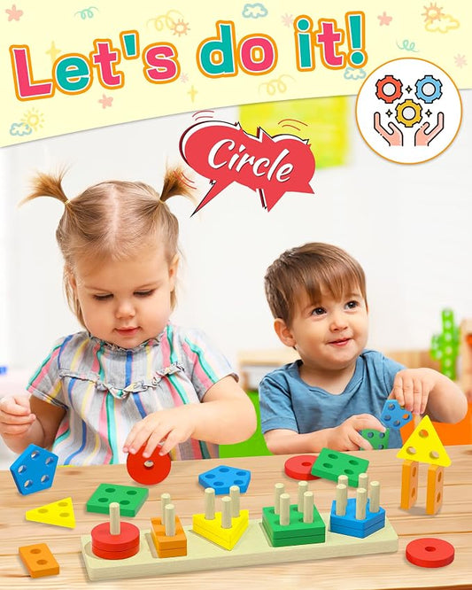 Zartores Montessori Toys for 1 2 Year Old Boys Girls Gifts, Toddler Toys - Image 2