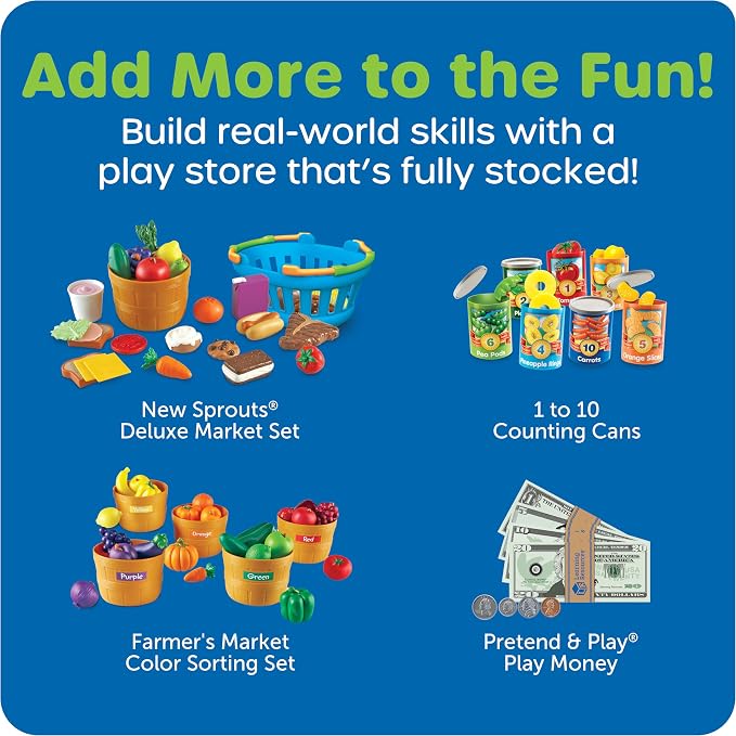 Learning Resources Pretend & Play Calculator Register Toy, Pink - Image 7