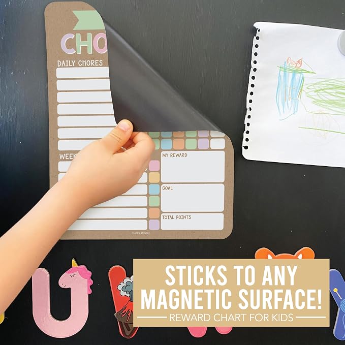 Magnetic Chore Chart for Kids Multiple Kids Chore Board for Home and School - Image 9