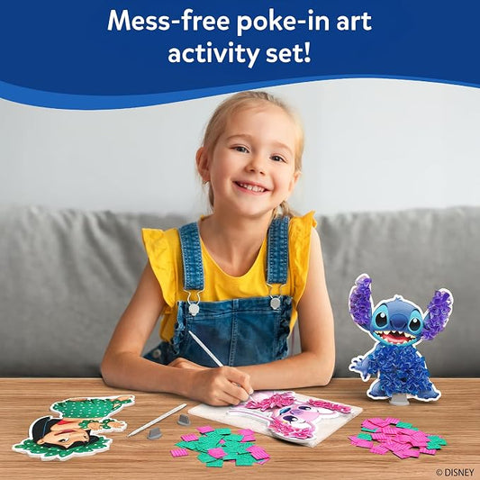 Skillmatics Poke-in Art – Lilo & Stitch, Wood Craft Kit, Gift for Kids - Image 2