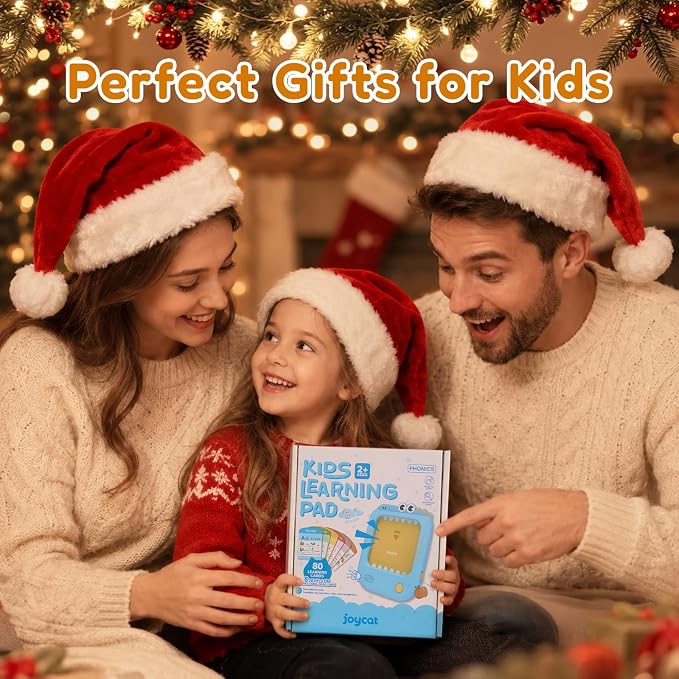 JoyCat Kids Learning Tablet, 156 Pages Phonics Talking Flash Cards - Image 8