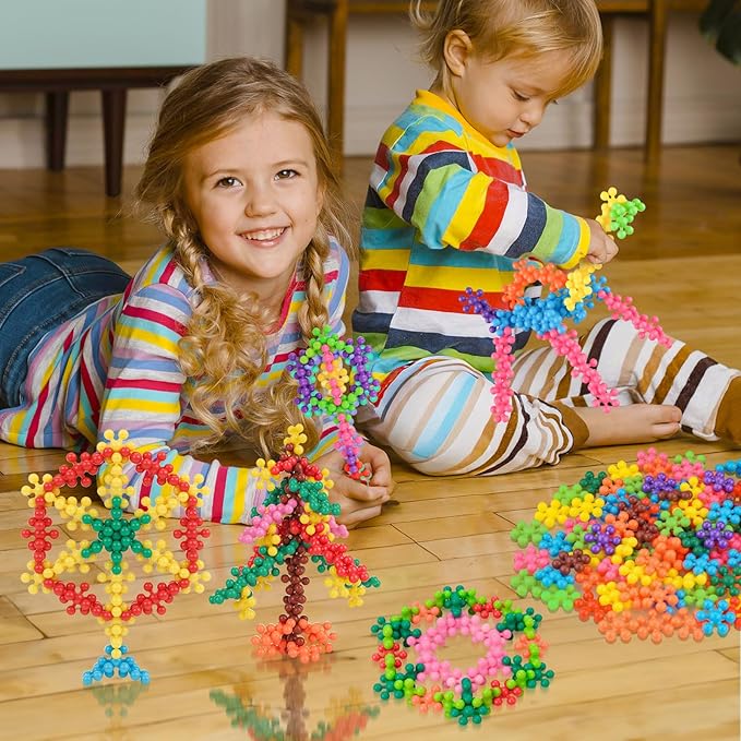 200PCS Building Blocks STEM Construction Toy for Kids 3+, Multi-Color - Image 7
