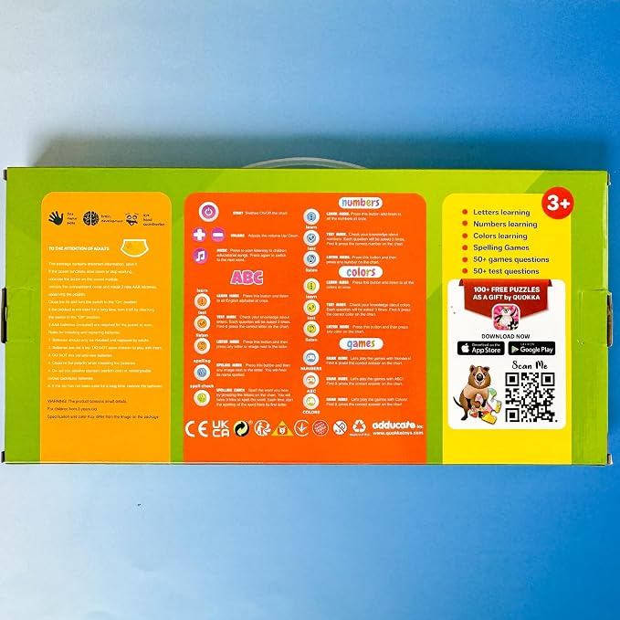 Educational Toys for Kids 5-7 Year Old - Vertical ABC Learning Chart - Image 8