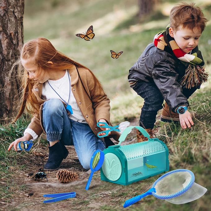 Bug Catcher Kit & Outdoor Explorer Kit for Kids, 10 Pcs Bug Catching Kit - Image 7