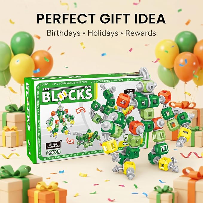 Creative 3-in-1 Robot STEM Toys for 4 5 6 7 8+ Year Old Kids Birthday Gifts - Image 7