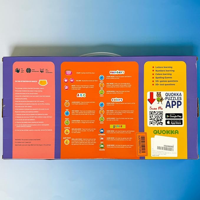 Alphabet Poster Educational Toy for 3-4 Year Old - ABC Learning Chart - Image 8