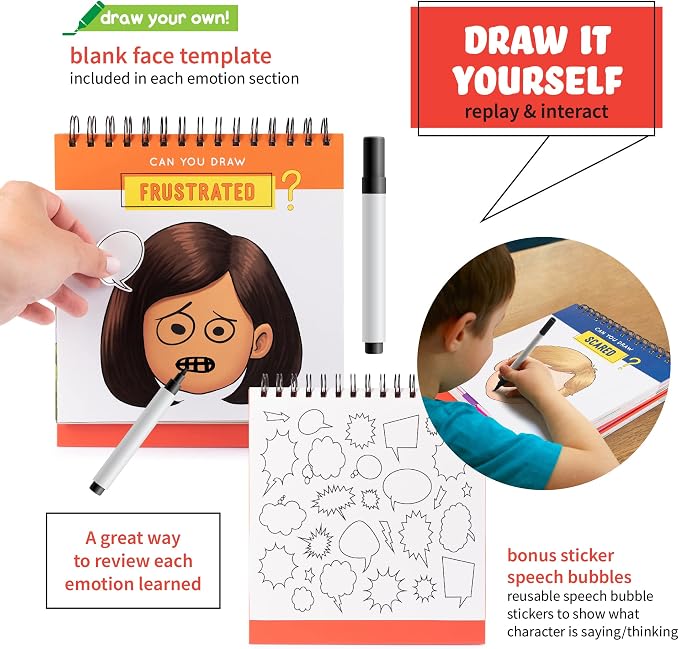 Emotion and Feeling Busy Book for Kids, Calming Corner, ABA Therapy Materials, Emotion Charts, Autism Homeschooling ADHD Tool, Social Emotional Learning - Image 7