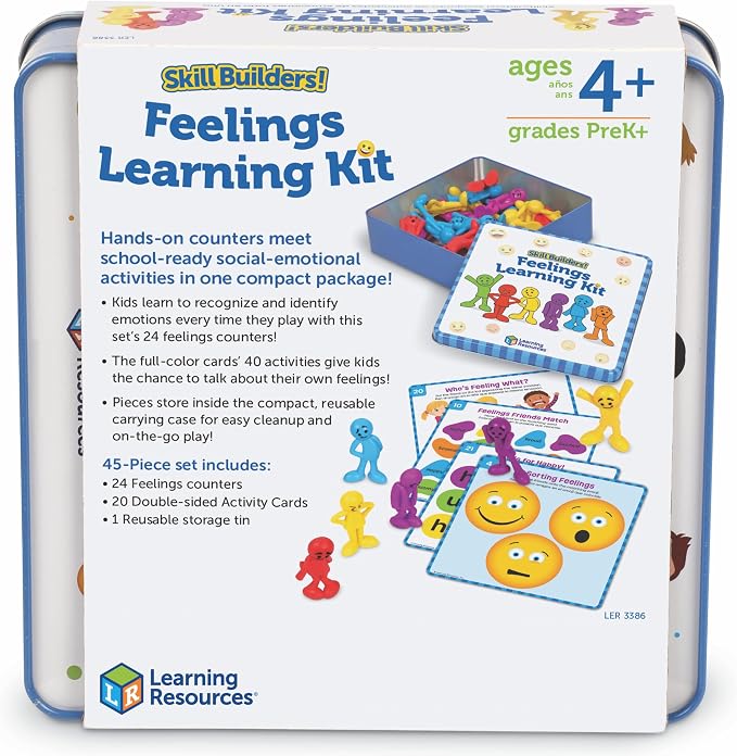 Learning Resources Skill Builders Feelings Learning Kit - Image 6