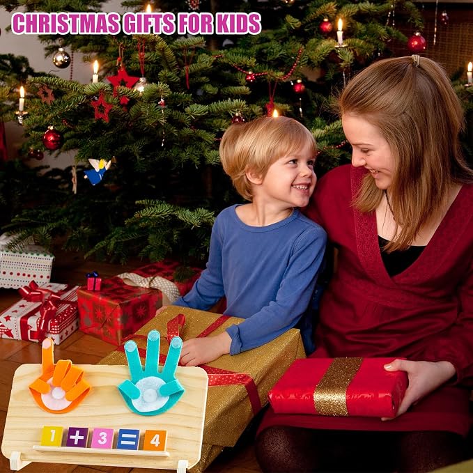 Montessori Toys for 3 4 5 Year Old,Preschool Learning Toys for Toddlers age 2-4,Educational Math manipulatives Number Counting Blocks for Kids,Birthday Christmas Stocking Stuffers for Boys Girls - Image 6