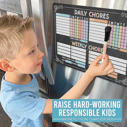 Magnetic Chore Chart for Kids Multiple Kids, Chore Board Adults and Teens - Image 2