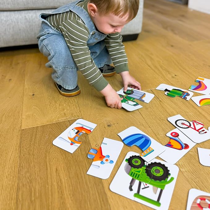 The Learning Journey: My First Match It - Things That Go - 15 Self-Correcting Vehicle Matching Puzzles - Image 7