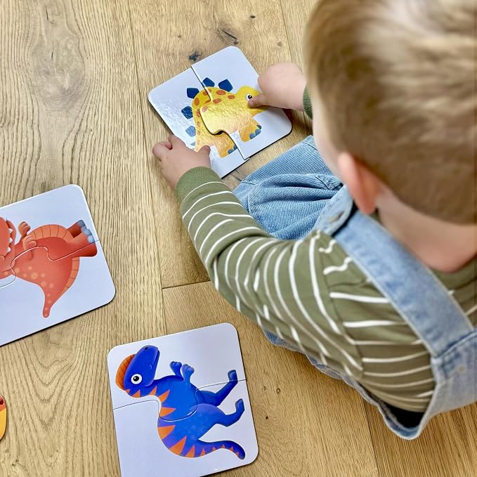 The Learning Journey: My First Match It - Dinosaurs - 2 Year Old Toys, Puzzles for Toddlers, Toddler Puzzle, Educational Toys for 2 Year Old - 15 Self-Correcting Matching Puzzles - Award Winning Toys - Image 6