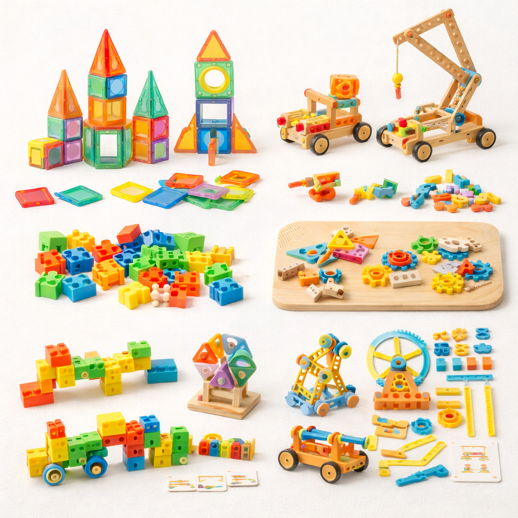 EduBloom Early STEM Building Toys for Creative Learning