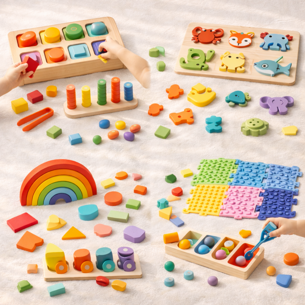 Sensory Play – Color & Shape