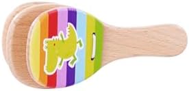 Eichhorn 100003491 music set rattle consisting of rainmaker and chestnut set, colourful music toy made from 100% FSC certified beech wood, from 2 years - Image 5