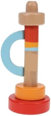 2Pcs Wooden Rattle, Educational Musical Instrument Gift Set - Image 5