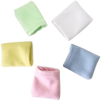 Montessori Kids's Finger Cleaning Cloths, Mini Plush Cleaning Cloths (5 Pieces) by Unknown
