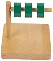 Adena Montessori Discs on Horizontal Dowel Montessori Toys for 12-18 Months Baby - Image 3