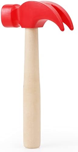 Fowecelt Wooden Hammer Toys Simulation Hammers Maintenance Tools Educational Toys for Kids Birthday Party Games Supplies - Image 3