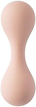 mushie Silicone Baby Shaker Rattle Toy | Ages 3+ Months (Blush) by mushie