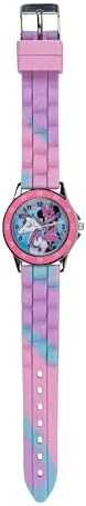 Minnie Mouse Time Teacher Watch for Girls - Analog Time Learning with Easy-to-Read Numbers and Comfortable Silicone Band - Image 5