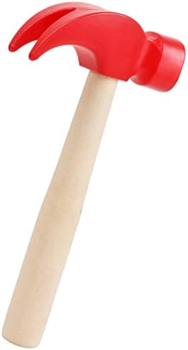 Fowecelt Wooden Hammer Toys Simulation Hammers Maintenance Tools Educational Toys for Kids Birthday Party Games Supplies by Fowecelt