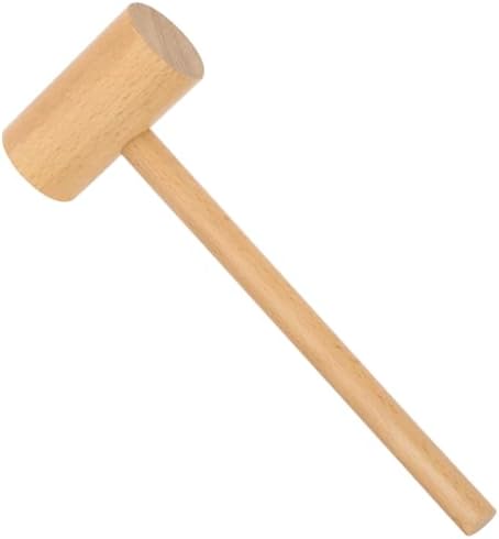 Wooden Mallet Hammering & Pounding Toys Simulation Wooden Mallet Toddler Hammer Portable Mallets by Atiloy