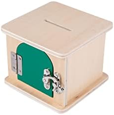 Adena Montessori Coin Lock Box Object Permanence 6-12 Months - Image 2