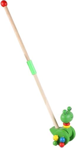 Generic Walking Toy, 55cmx12cmx10cm Wooden Pull Along Walker, Cartoon Animal Design Push Pull Toy, Early Walking Support for Indoor Outdoor Use in Bedroom Living Room Yard (1s) by Unknown
