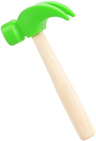 Fowecelt Wooden Hammer Toys Simulation Hammers Maintenance Tools Educational Toys for Kids Birthday Party Games Supplies by Fowecelt