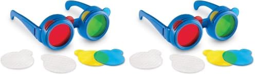 Learning Resources Color Mixing Glasses,Multi-Color, Preschool Science, Science Toys for Toddler, Ages 3+ (Pack of 2) by LearningResources