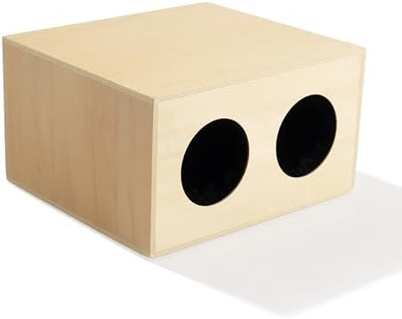 Premium Montessori Mystery Box – Large 13.8" Wooden Stereognostic Box with Soft Fabric Sleeve, Geometric Solids Sensory Activity for Tactile Discrimination & Object Permanence, Ages 3-6 - Image 4