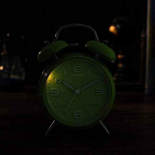 Peakeep 4 Inches Twin Bell Loud Alarm Clock for Heavy Sleepers - Image 6