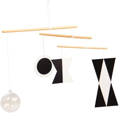Munari Hanging Mobile,Montessori Mobile, Infant Toy, Baby Mobile, Visual Tracking, Newborn Toy by Purgano