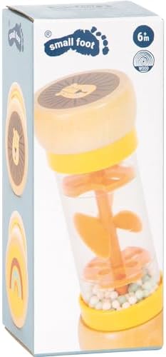 Small Foot Rainmaker Rattle Safari, Fascinating Wooden Sensory Toy, for Kids Aged 6+ Months Old, 12458 - Image 6