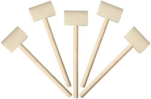 MIHEY 36 Pcs Wooden Hammers for Chocolate by MIHEY