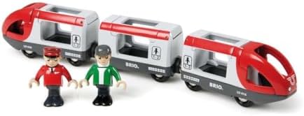 BRIO World 33505 - Travel Train Set - Premium 5 Piece Wooden Toy Set for Toddlers | Ideal Birthday Compatible with All BRIO Railway Toys by Unknown