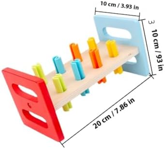 2pcs Pounding Bench Toys for Children, Cognitive Hammering Playthings - Image 2
