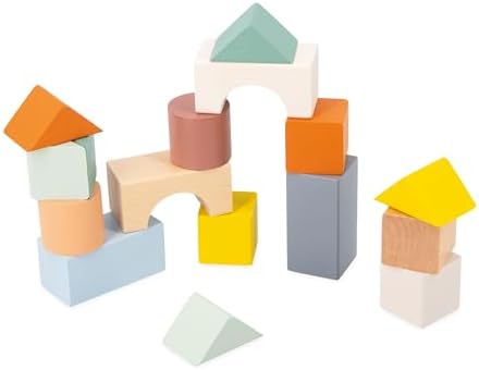 Janod - Sweet Cocoon - Wooden Pull-Along Snail - 17 Pieces - Image 3