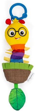 Baby Einstein Cal-a-Puller Pull & Shake Stroller Toy, Ages 0 Months and Up by BabyEinstein